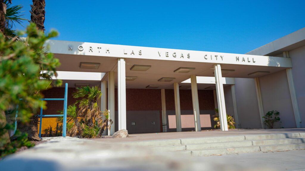 Entry to old North Las Vegas City Hall