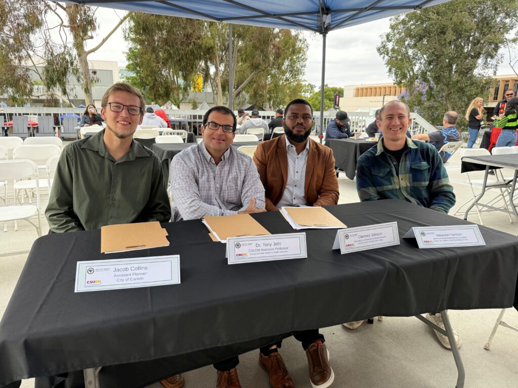 Perfect Pitch judges (Sebastian far right)